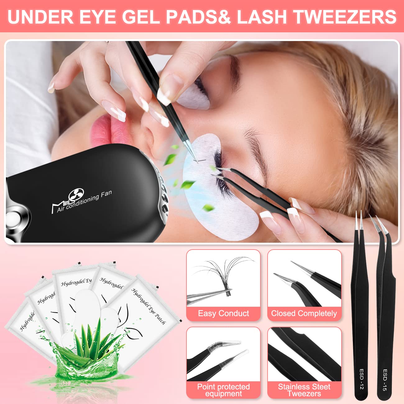 Amazon.com: Dejiovey Eyelash Extension Kit - Individual Lash